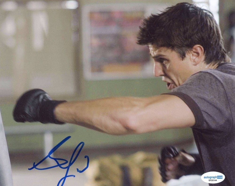 Sean Faris "Never Back Down" Signed Autograph 8x10 Photo Actor ACOA COA