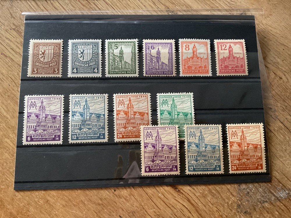 Germany soviet zone 1946 mounted mint & used stamps B2270
