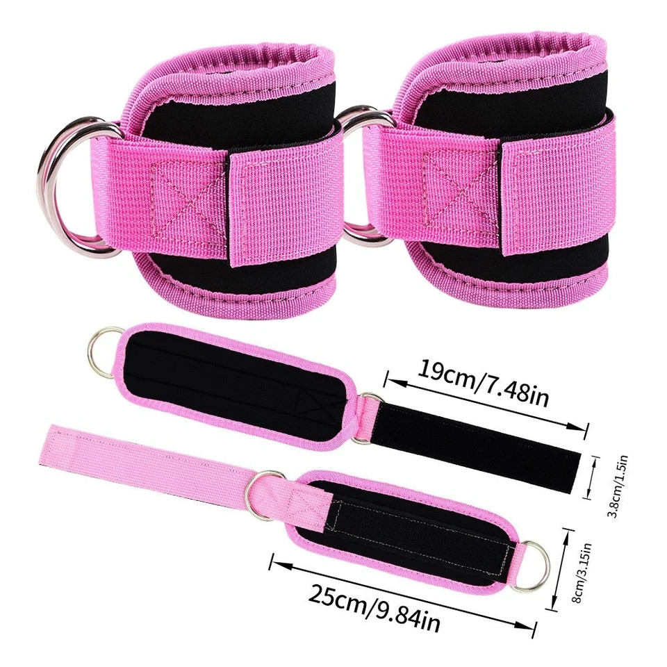 Ankle Straps for Cable Machines Kickbacks