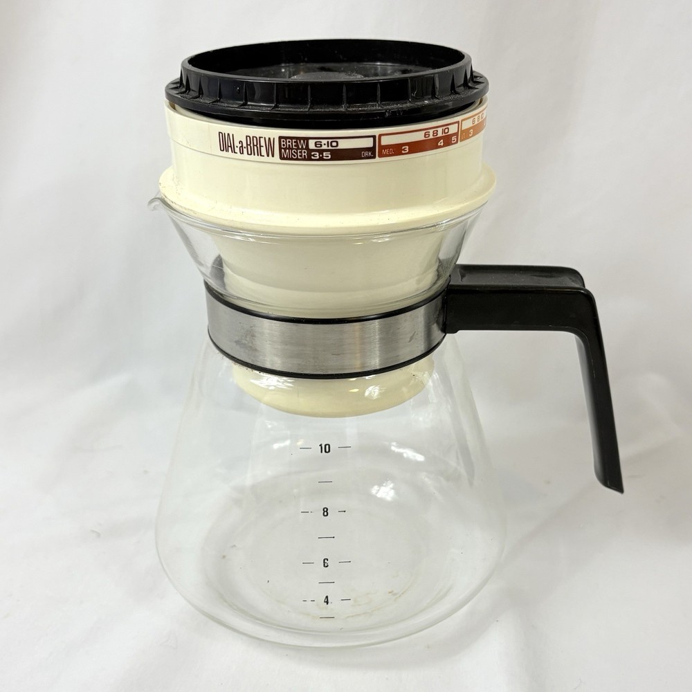 VTG Norelco Dial-a-Brew 10 Cup Coffee Maker Machine Automatic Drip
