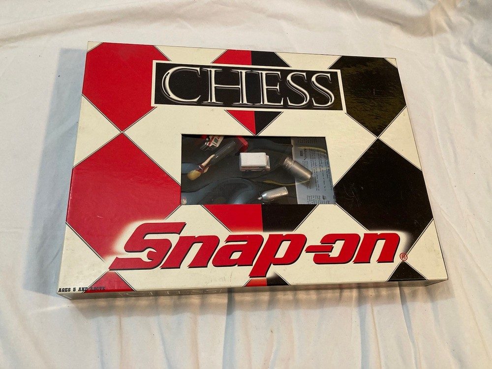 Vintage 2002 Snap-On Chess Set By USAopoly