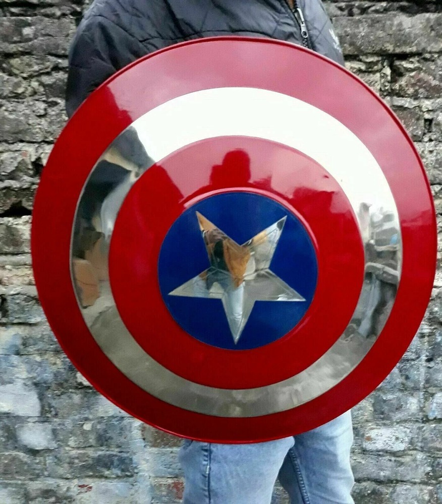 Avenger Shield Captain America Battle War Round Shield