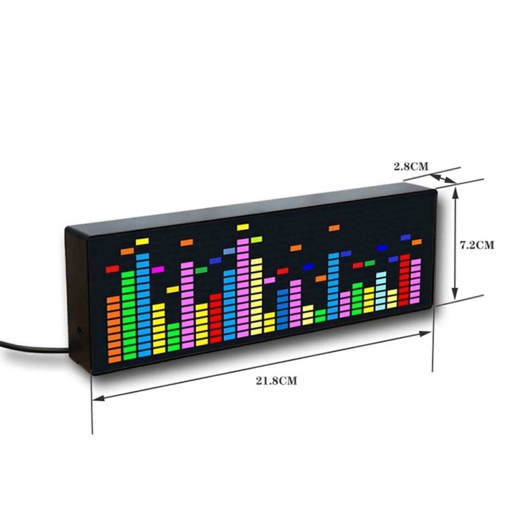 Music Spectrum Indicator VU Meter RGB Audio Level Display Amplifier Board