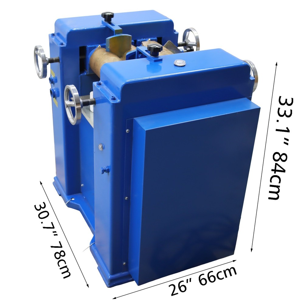 Three Roll Grinding Mill Grinder 220V 3PH Lab Electric Ointment Milling Machine