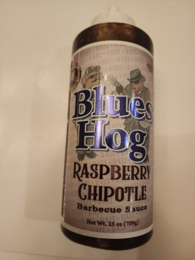 Blues Hog Raspberry Chipotle BBQ Sauce 25 oz Squeeze Bottle