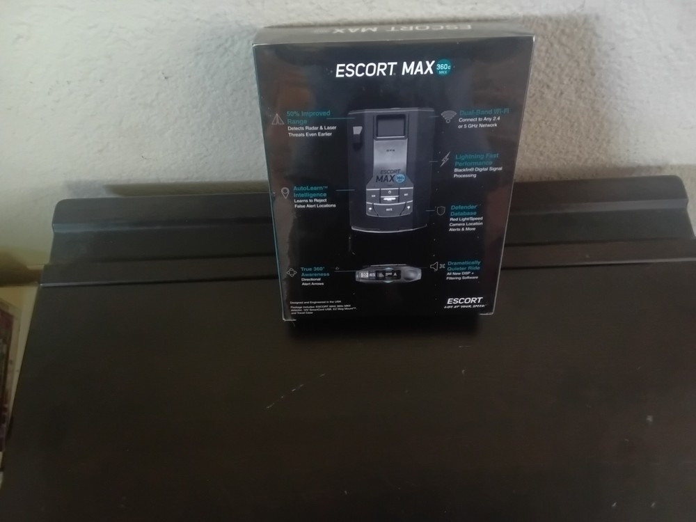Escort Max 360c MKII Radar Detector ISSUE