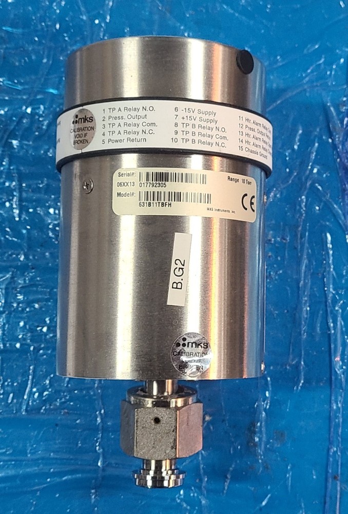 MKS 631B11TBFH Capacitance Manometer