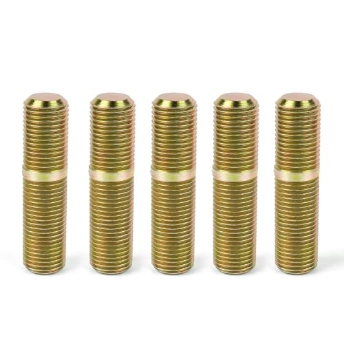 03372 Screw in Trailer Wheel Studs - 5 Pack, Each Stud Measures 1/2"-20 x 2