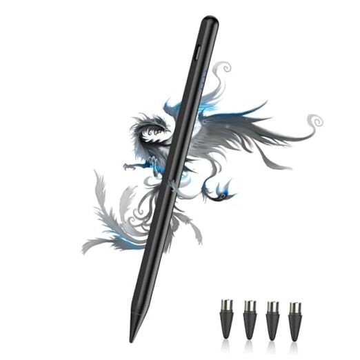 Black POM Tip Stylus Pen for A9+ Tablet - Power-Display Android