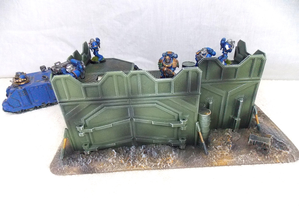 WARGAMING TERRAIN PAINTED