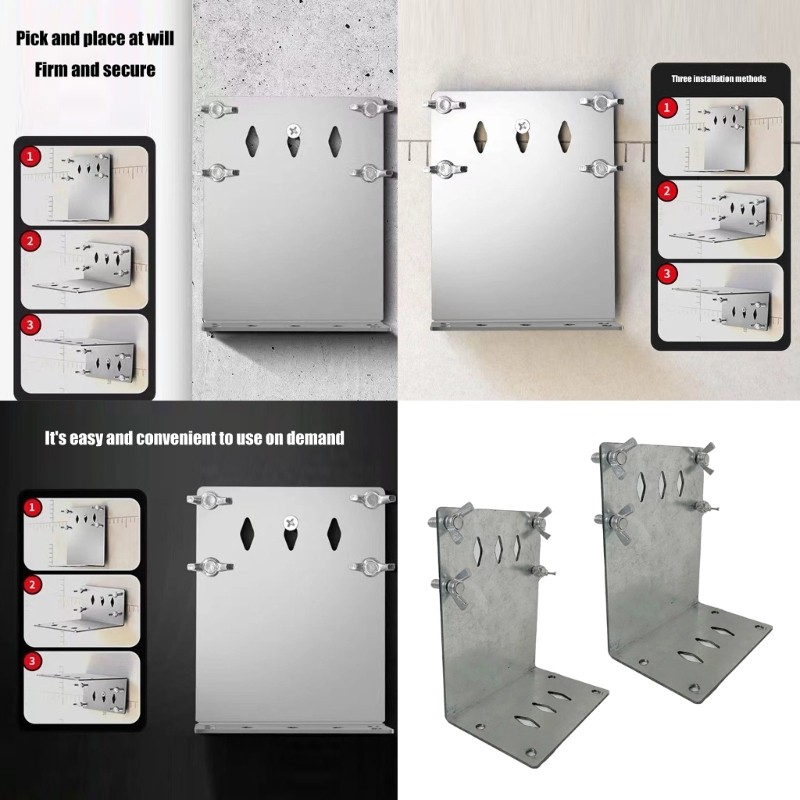 Steel Level Brackets Level Supporting Tool for Horizontal & Vertical Alignment