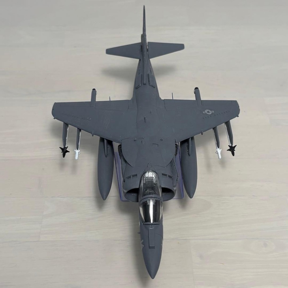 Assembled U.S.M.C Av-8B Harrier Ii Plus Plastic Model Completed 2 Japan