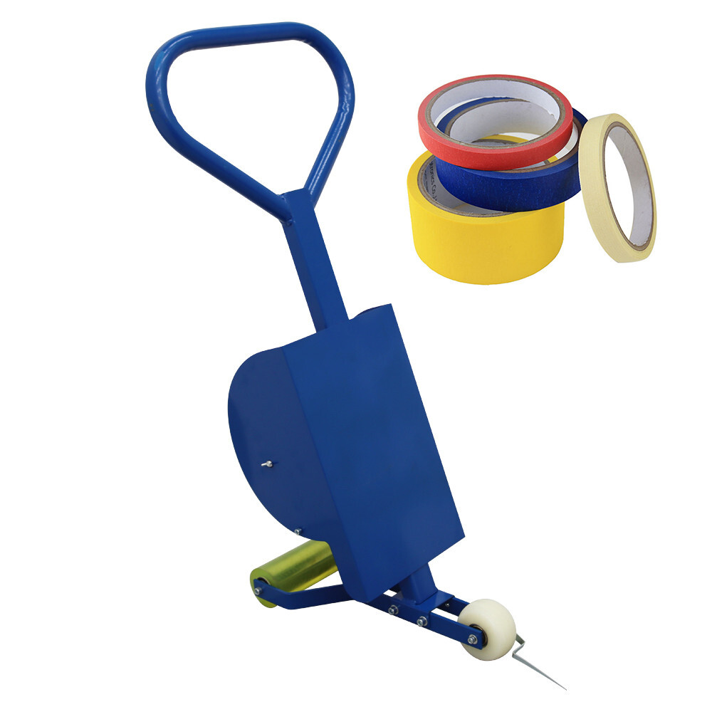 Road Surface Texturing Marking Machine with Reference Pointer Rubber Roller