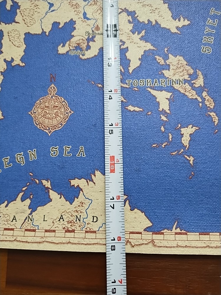 Middarkmark RPG World Map 18" X 12"