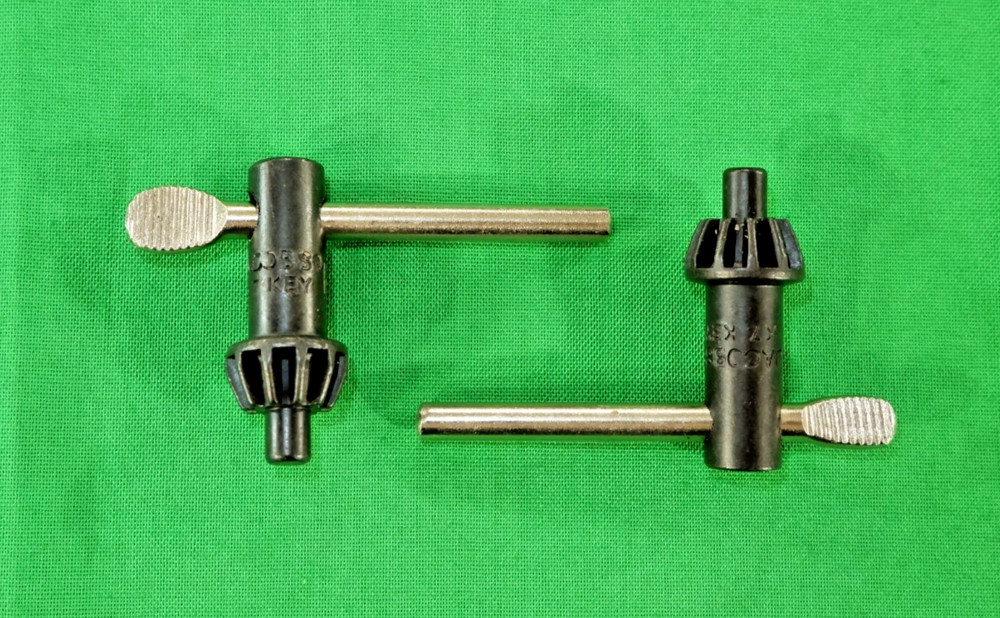 Jacobs K7 Drill Chuck Key - Pair - FreeShip