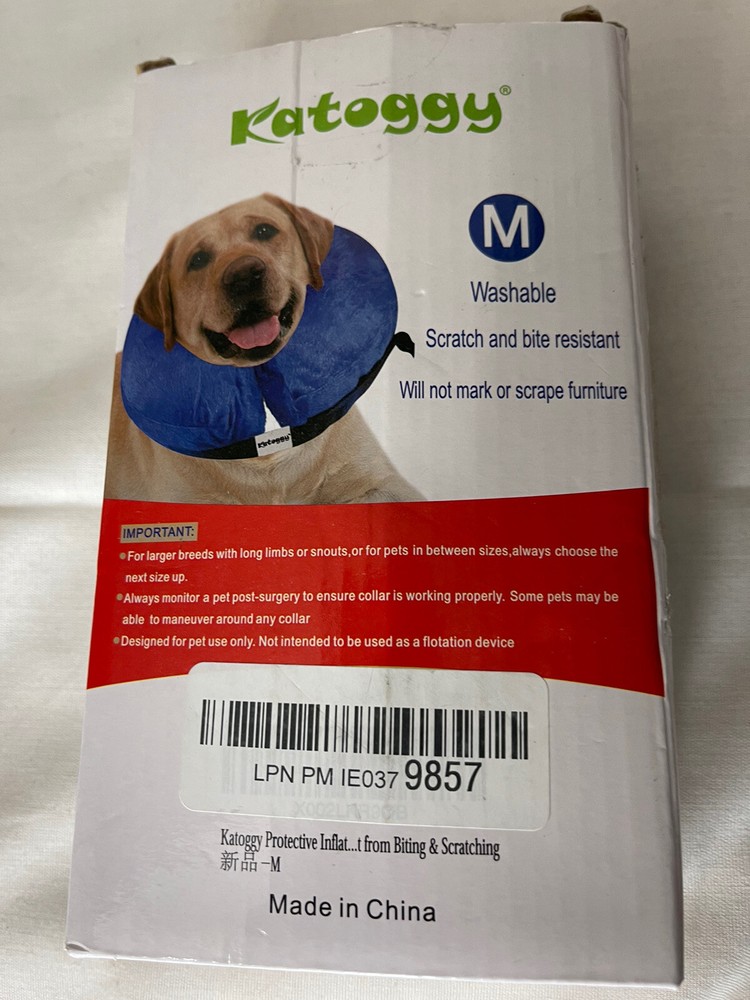 Katoggy Medium Inflatable Dog Collar