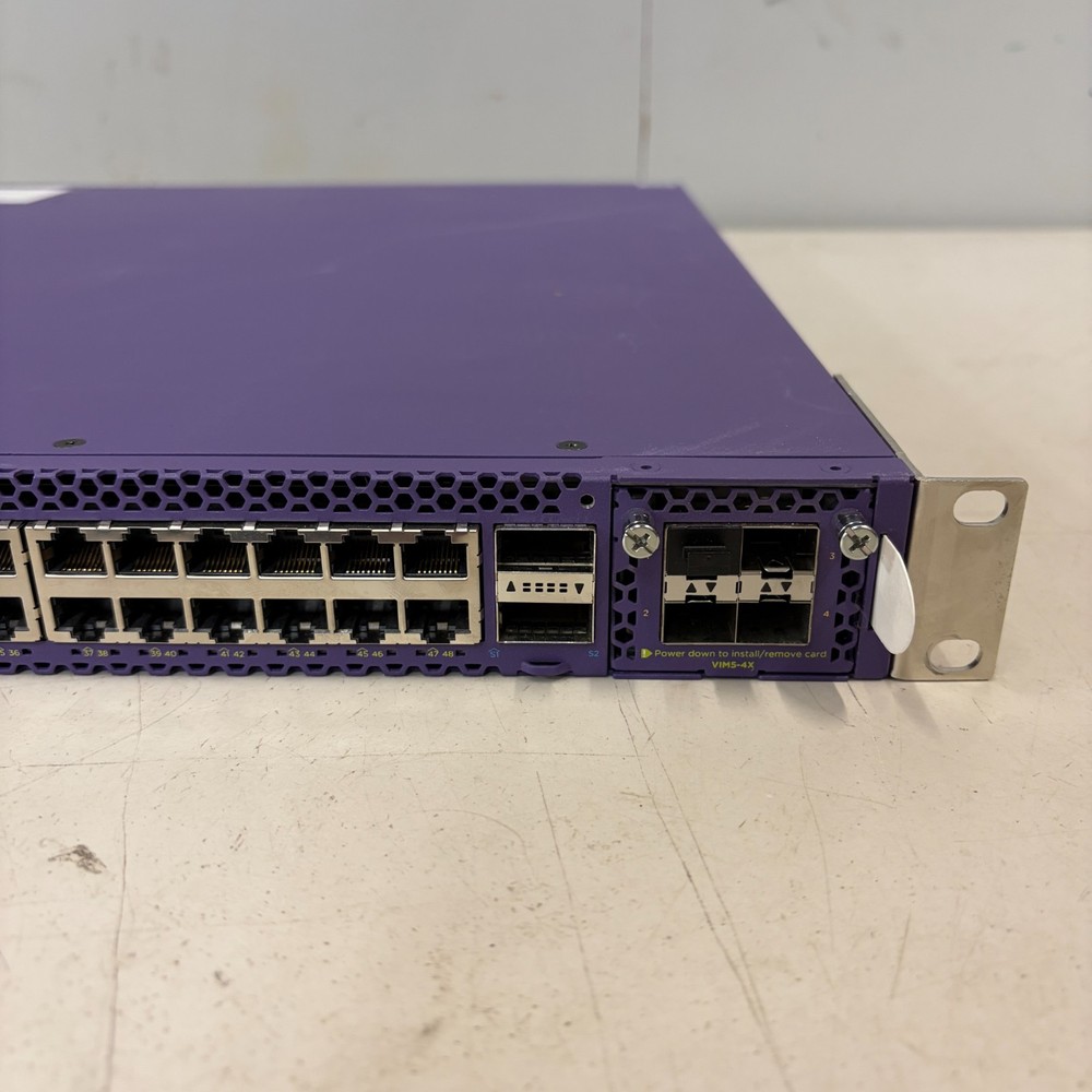 Extreme Networks X465-48P 48-Port Network Switch TESTED