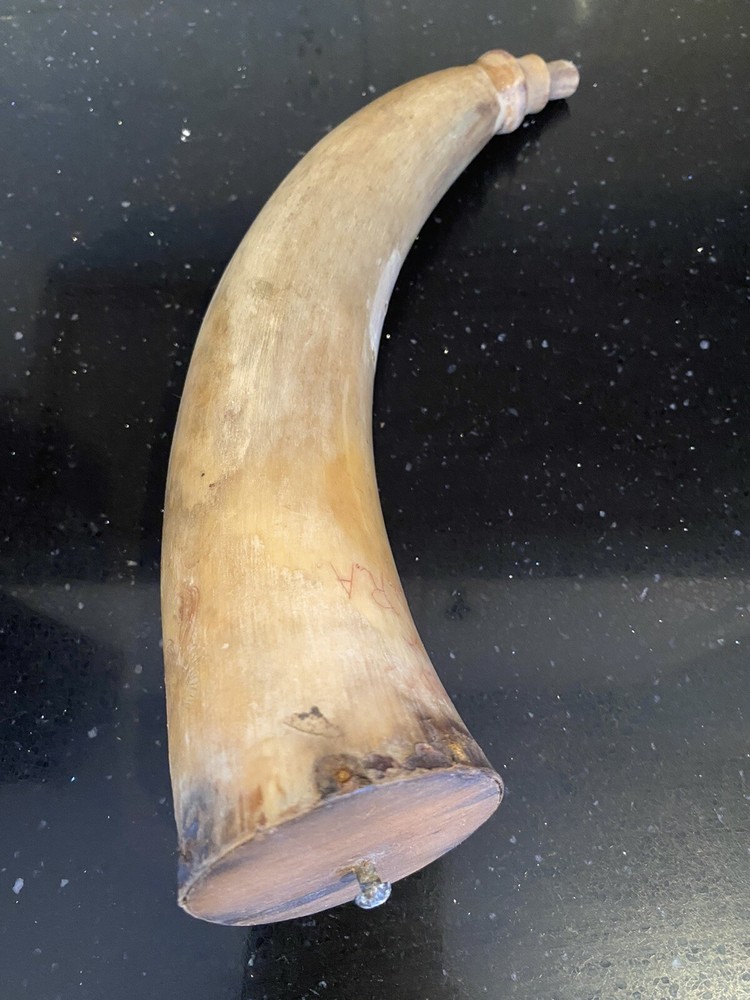 Powder Horn-NMLRA- Black Powder Muzzleloader
