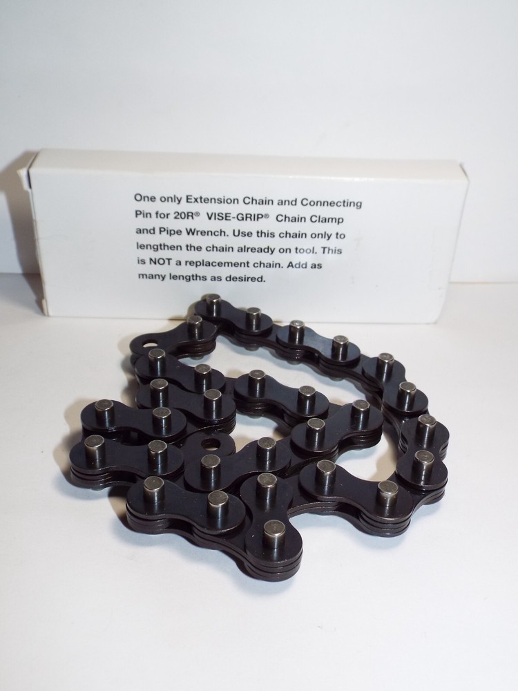 Vise-Grip Locking Chain Clamp Extension Chain, 20R, 18-Inch (40EXT) Irwin Tools