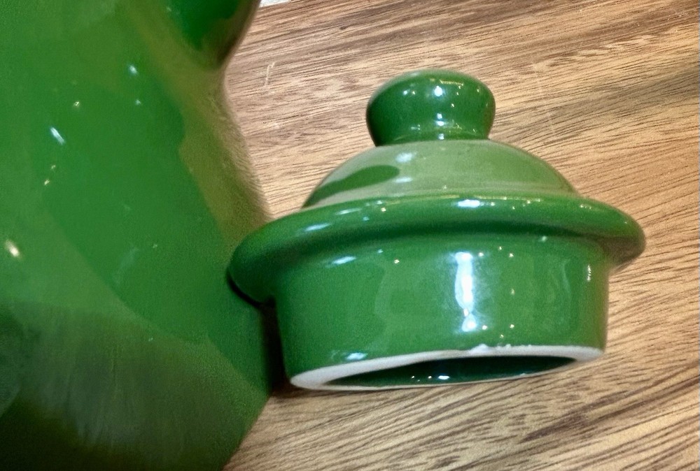 VTG Chefsware Forest Green Tea Pot
