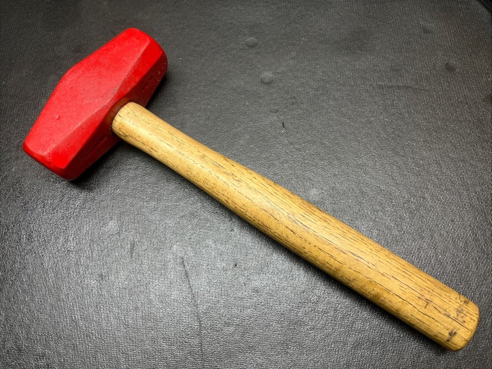 Vintage Nevada Pattern Warren Teed Sledge Hammer - 4 lbs On Solid 13.5” Handle