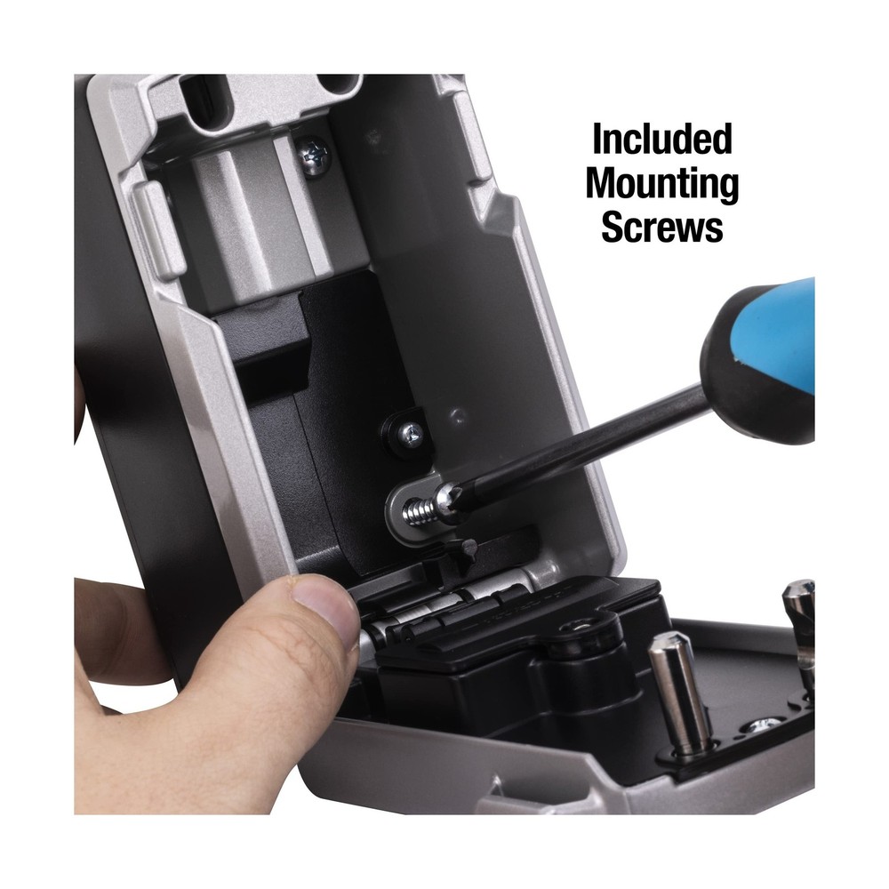 Master Lock Digital Lock Box for Keys with Code, Electronic Wall Mount Key Sa...