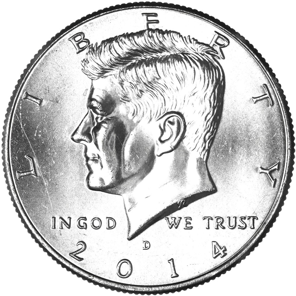 2014 D Kennedy Half Dollar CN-Clad BU