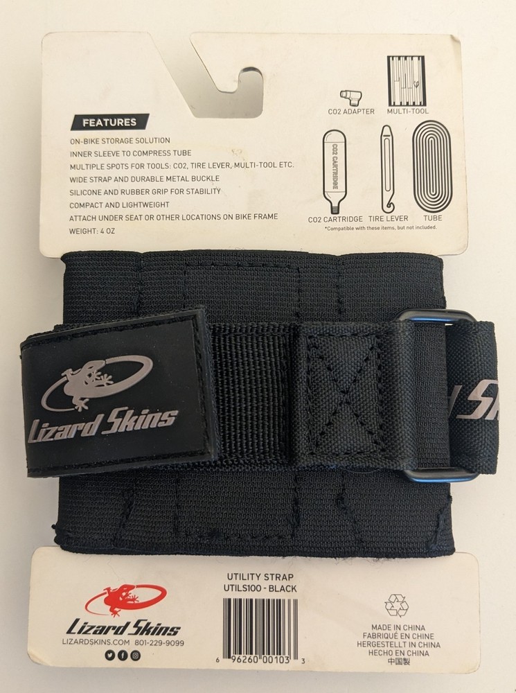 Lizard Skins Utility Strap - Black - UTILS100