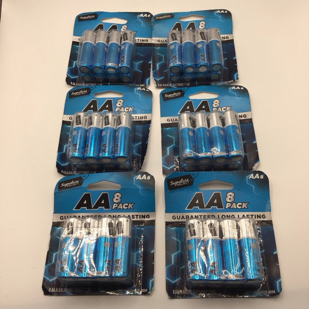 Signature Select AA Batteries 48 Count