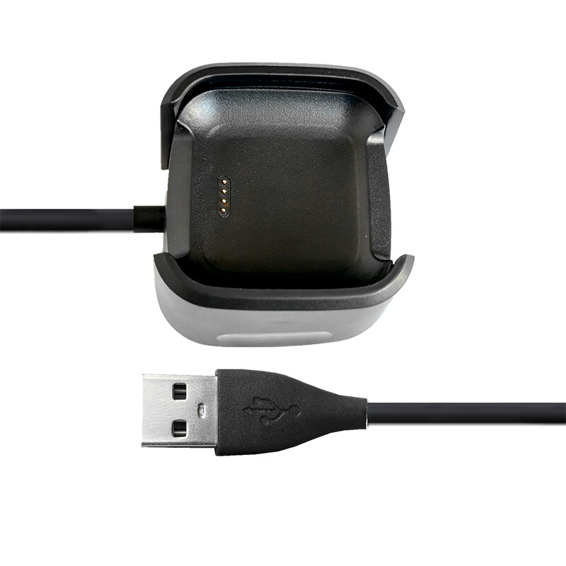 For Fitbit Versa / Versa Lite / Versa 2 USB Charger Charging Power Dock Cradle