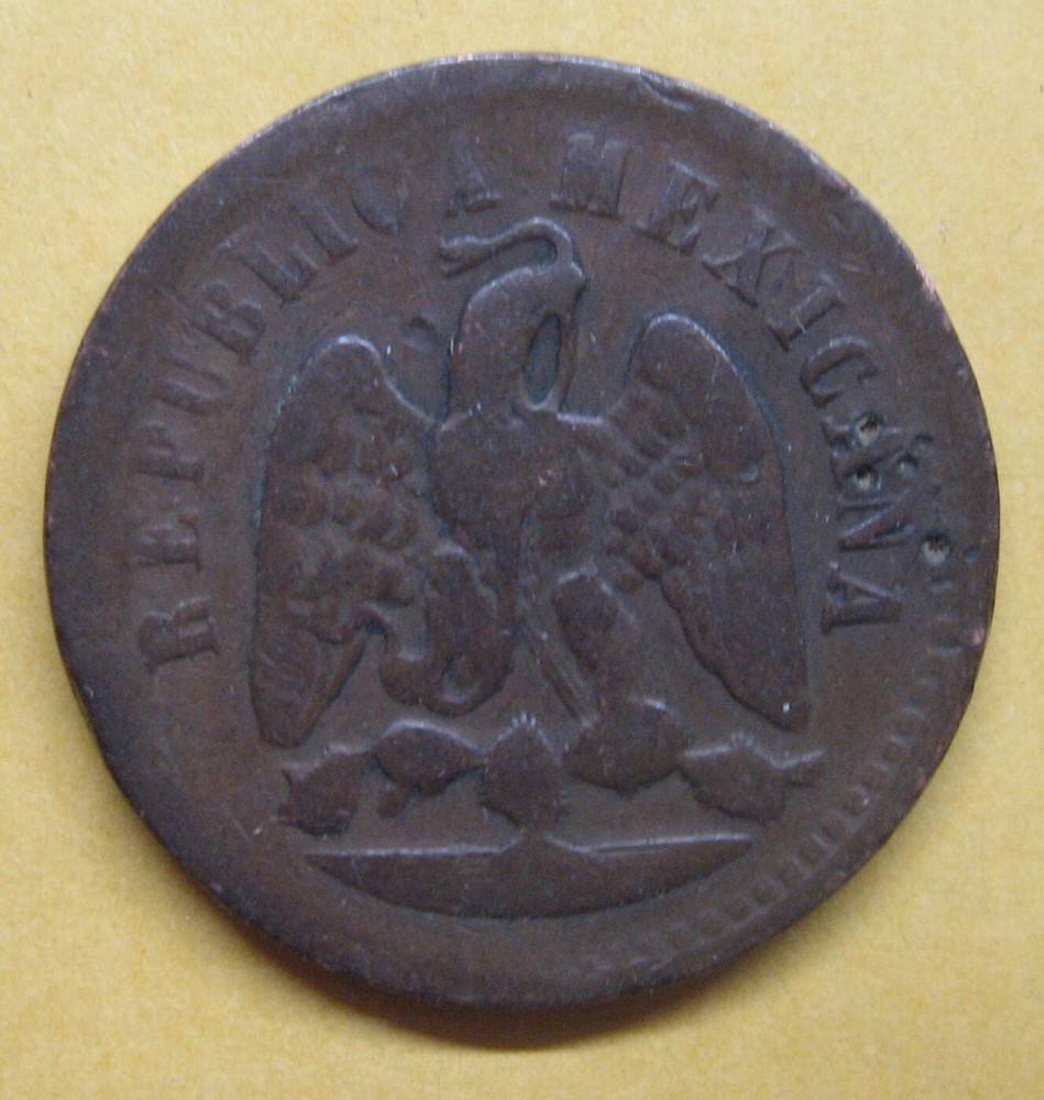 1892 Mo Mexico One Centavo Take a Look