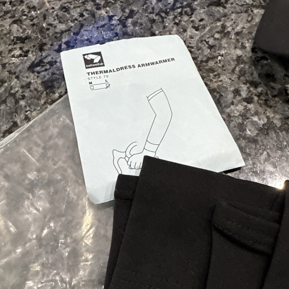 Bellwether Thermaldress Arm Warmers: Black LG