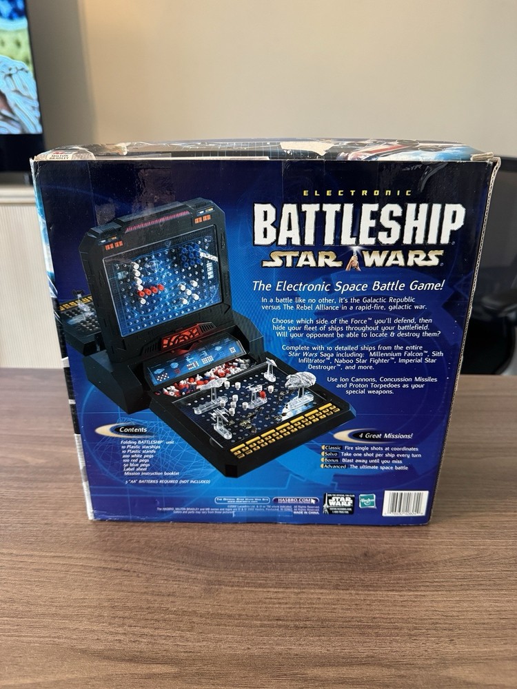 Star Wars Battleship 2002 - Sealed Never Opened Hasbro