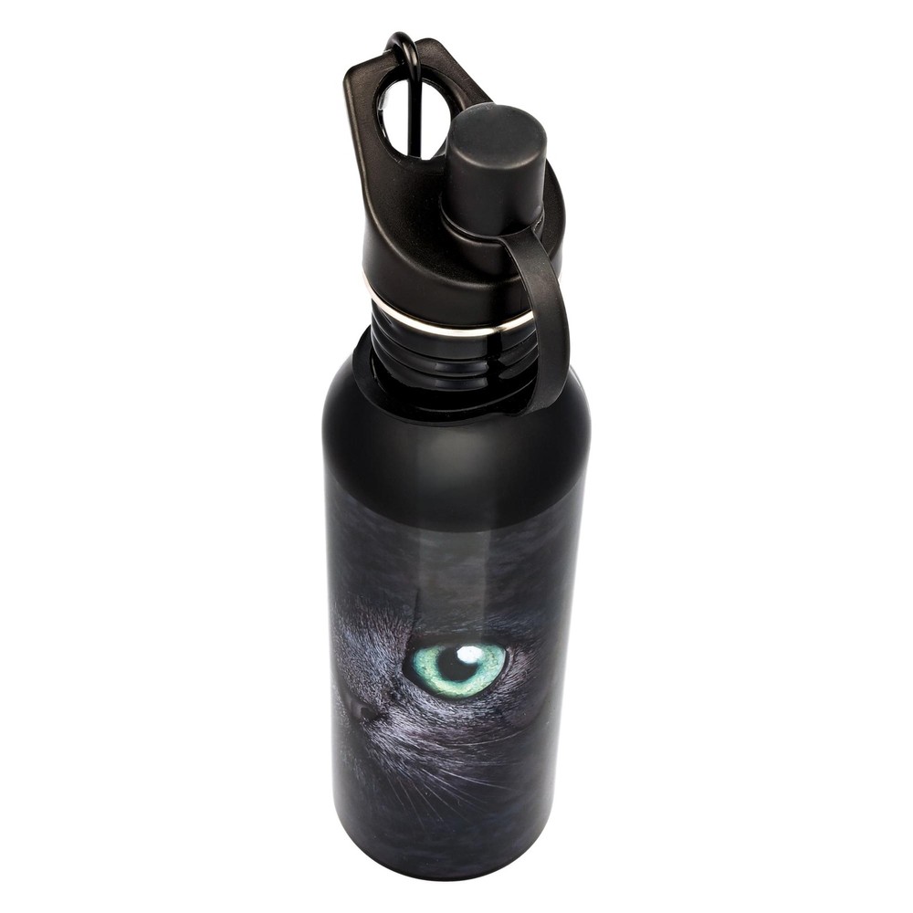 Black Cat Water Bottle