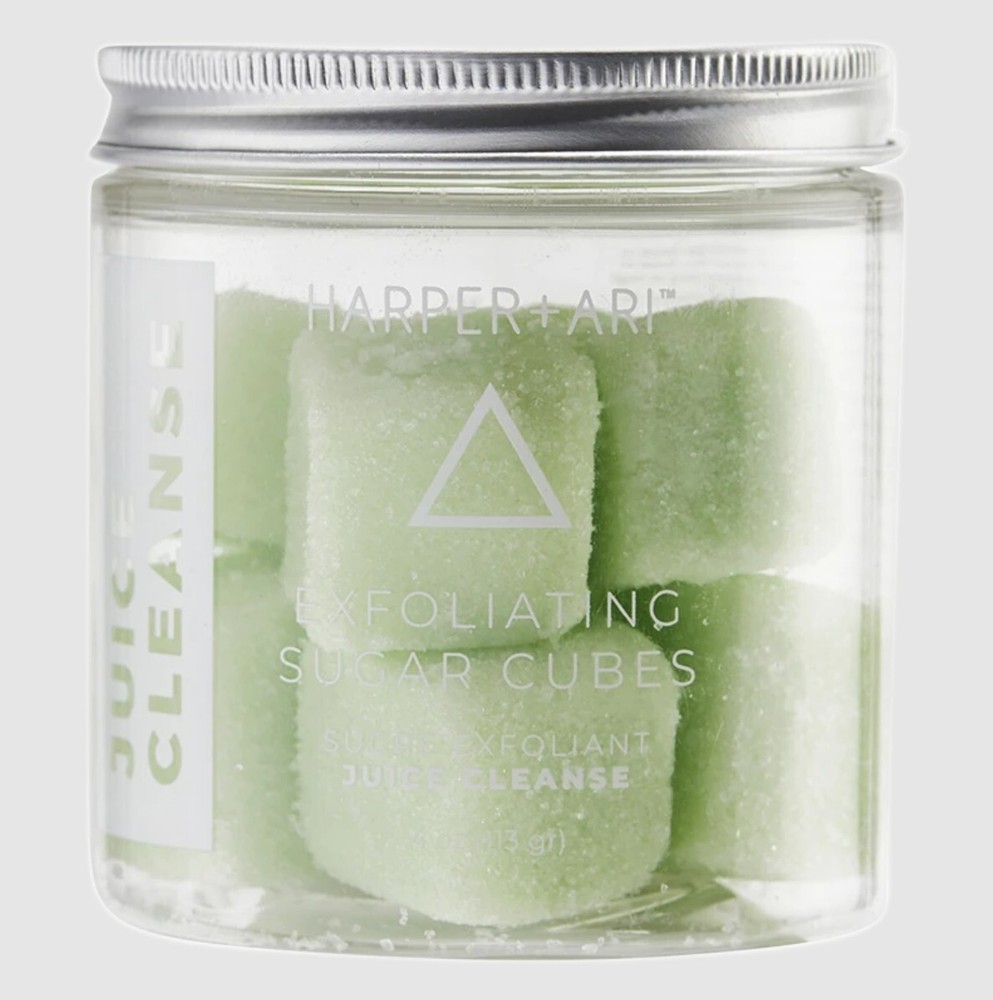 JUICE CLEANSE EXFOLIATING SUGAR CUBES SCRUB by Harper + Ari