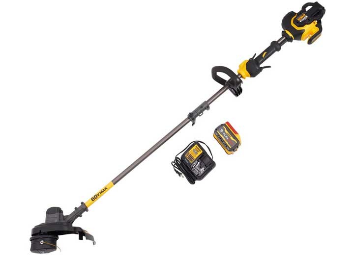 DeWalt DCST970X1S 60V Flexvolt Max Cordless String Trimmer Kit