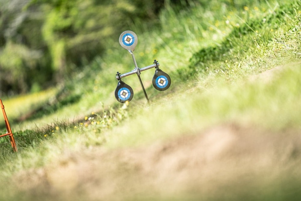 DO-ALL Outdoors .38-44 Auto Reset Spinner Target - SS6038