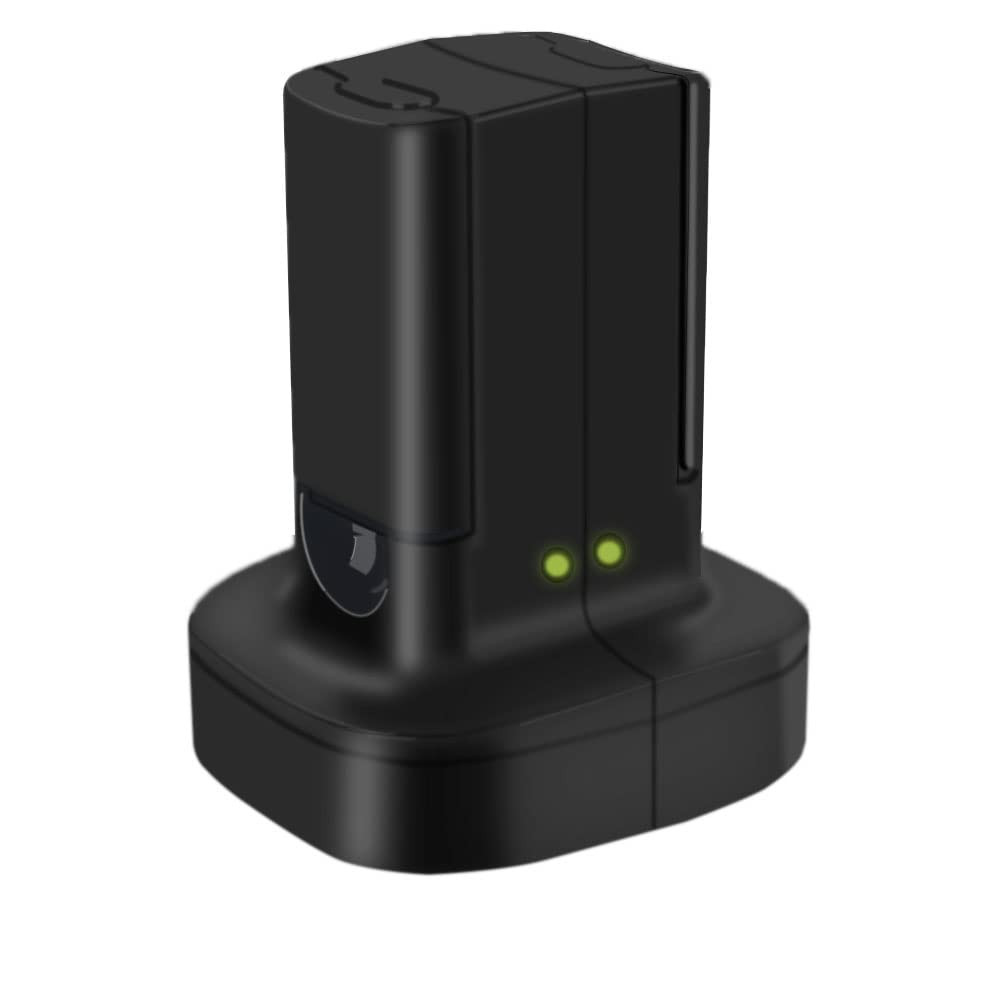 2-Pack Xbox 360 Controller Rechargeable Battery (3600Mah) with Dual Charging Doc