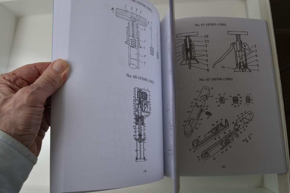 Corkscrew Patents of Japan