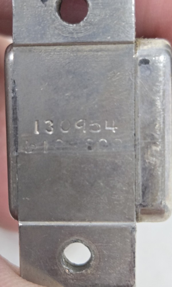 Vintage Veeder 3 Digit Numeric Roller Counter