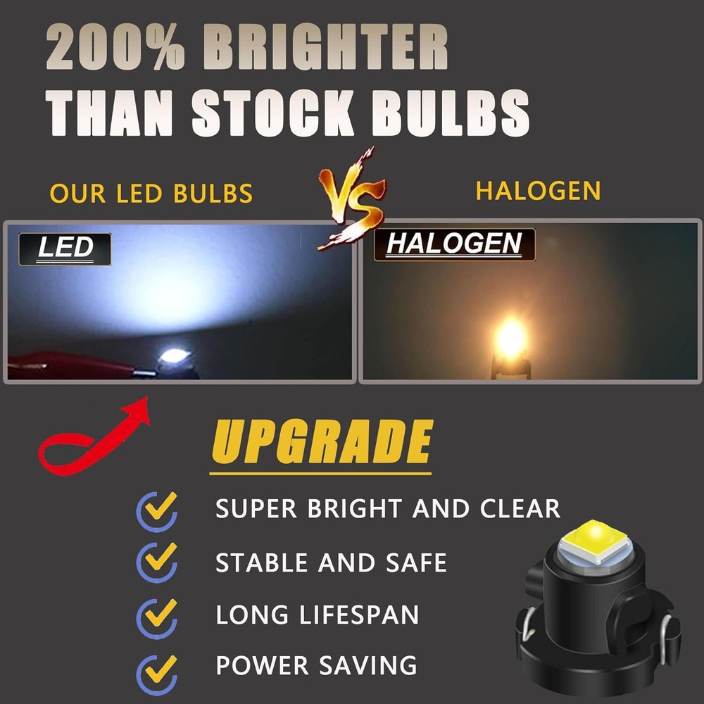 For Honda Ridgeline 06-14 Automatic Climate Control & LCD Display Light LED Bulb