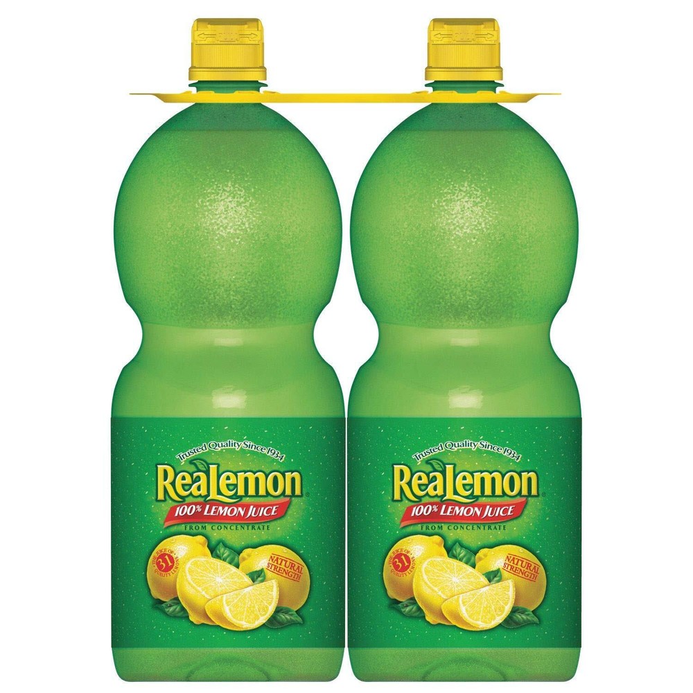 ReaLemon 100% Lemon Juice - 2/48 Ounce Bottles (2 Pack)