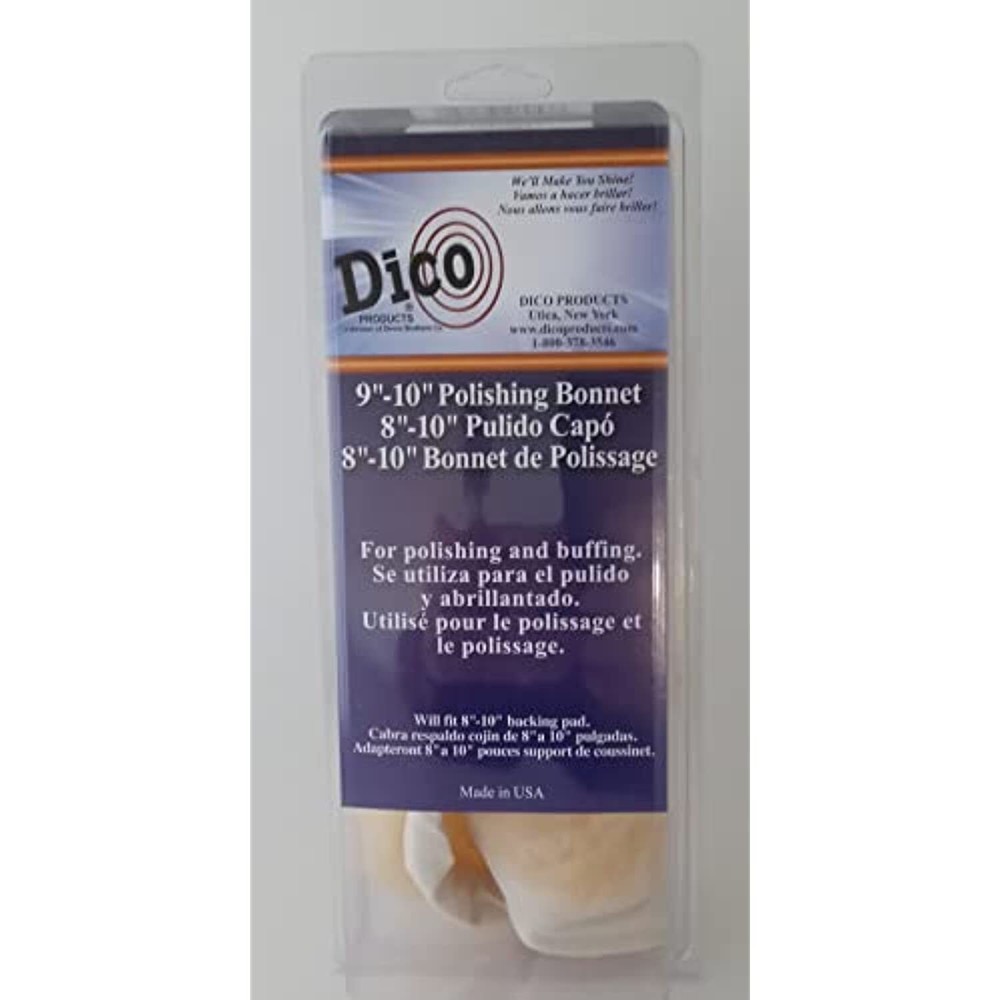 Dico 9"-10" Tie-On Buffing Pad,7411031