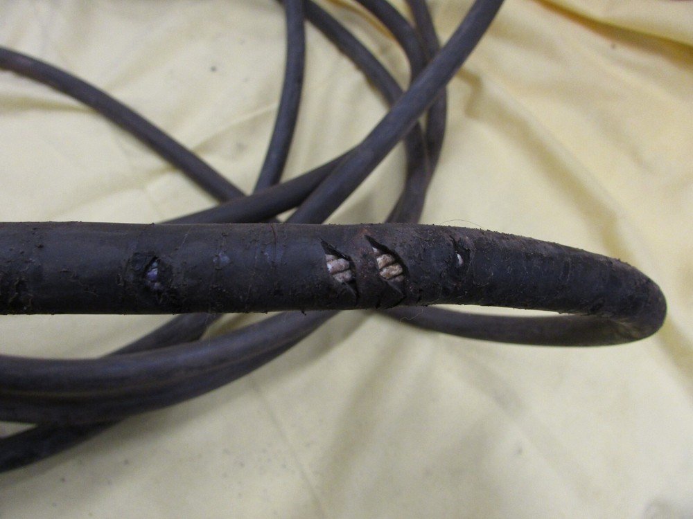USED ICE-50C Plasma Cutting Torch Handle, USED, 26Ft, Jacket Damage, BS