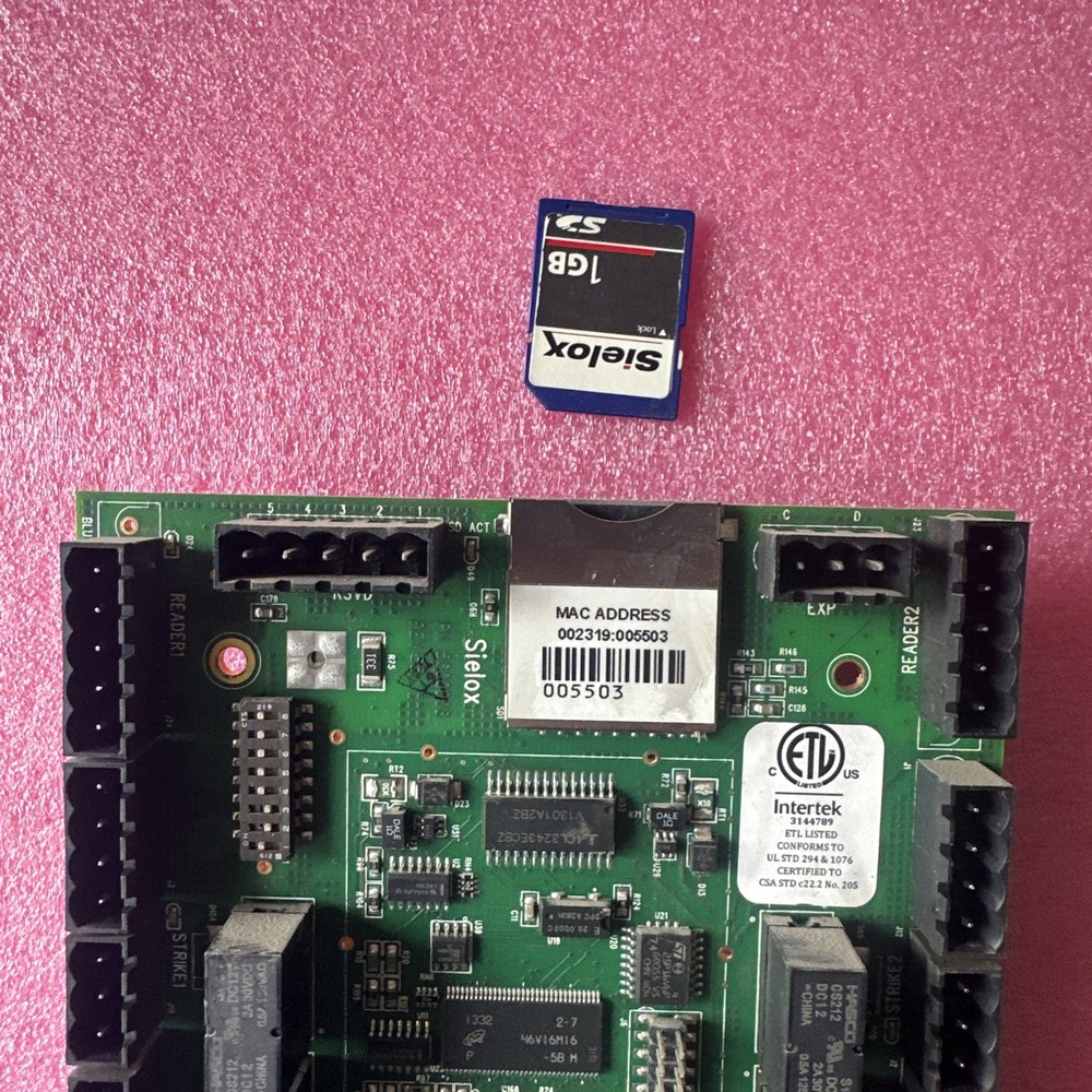 Sielox 1700 Intelligent Control Panel