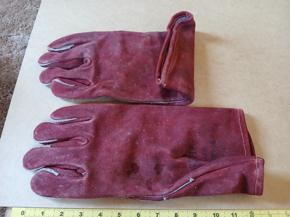 Heavy Duty XL Welding Gloves - Used