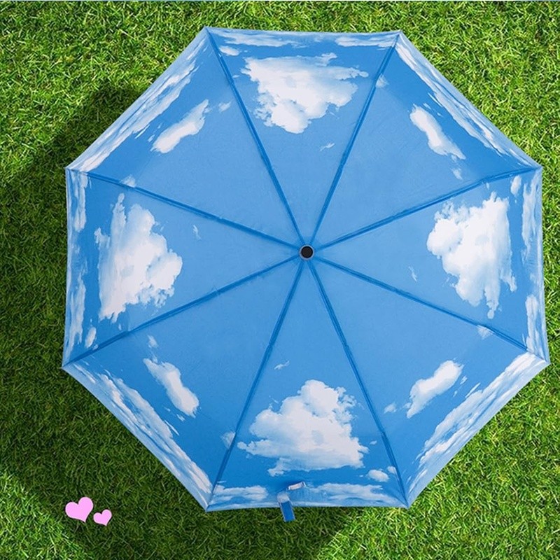 Durable Compact Travel Umbrella Windproof Waterproof Auto Open Close Lightweight