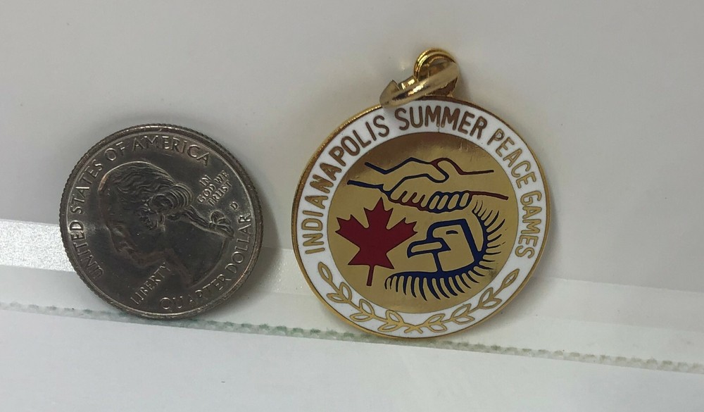 1982 Indianapolis Summer Peace Games Medal