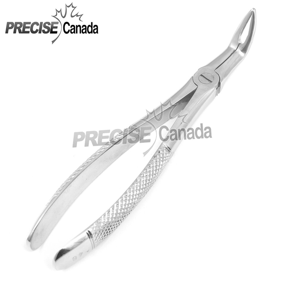 Dental Extracting Forceps 46L Tooth Extraction Oral Surgery Instruments