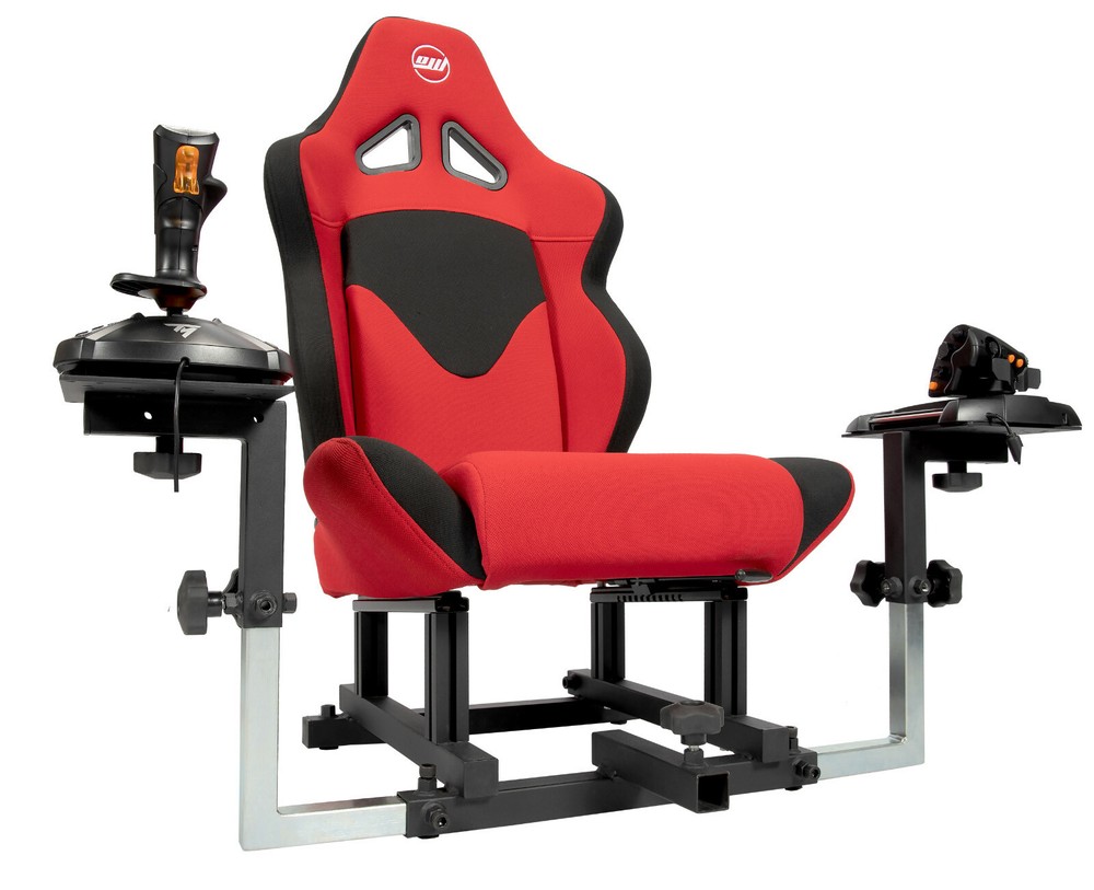 OpenWheeler Seat Lift Kit, A Must for Flight Sim Setup